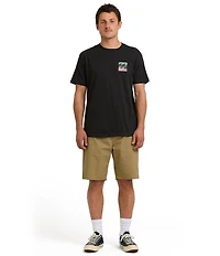 Billabong Short Sleeve Crayon Wave Premium T-Shirt