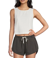 Billabong So Breezy Woven Tank Top