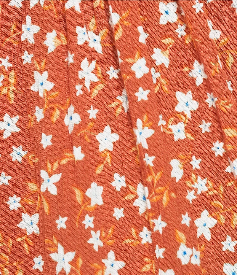 Billabong Star Glow Sleeveless Ditsy Floral Printed Romper