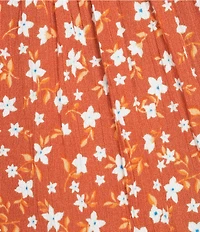 Billabong Star Glow Sleeveless Ditsy Floral Printed Romper