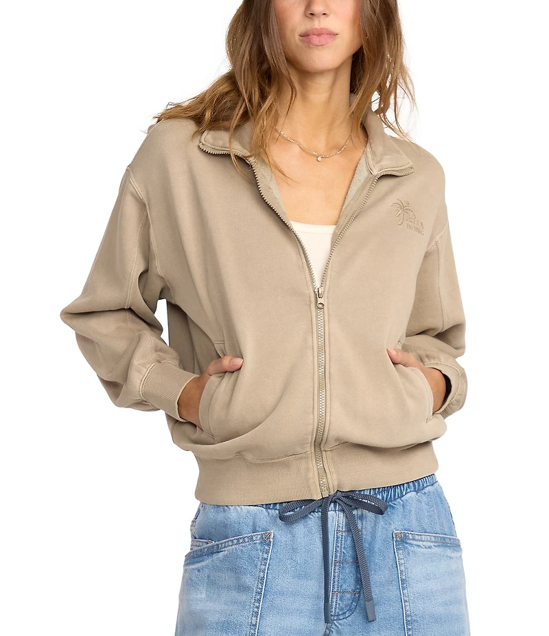 Billabong Sun Lit Long Sleeve Brushed Fleece Jacket