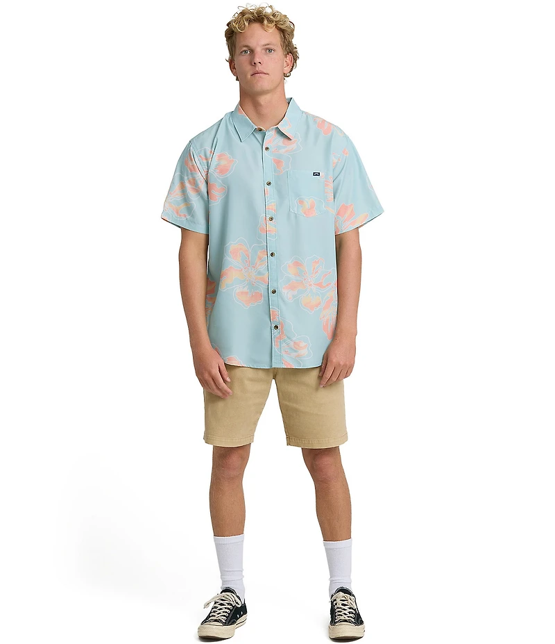 Billabong Sundays Lounge Short Sleeve Woven Shirt