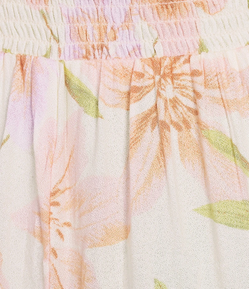 Billabong Sunset Love Sleeveless Floral Printed A-Line Dress