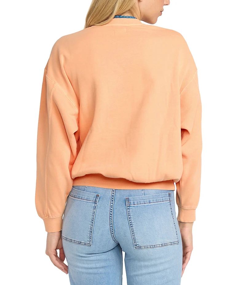 Billabong Time For Kendal Long Sleeve Brushed Fleece Sweatshirt
