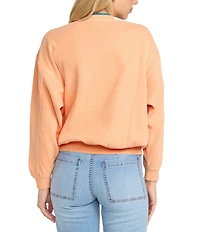 Billabong Time For Kendal Long Sleeve Brushed Fleece Sweatshirt