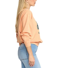Billabong Time For Kendal Long Sleeve Brushed Fleece Sweatshirt