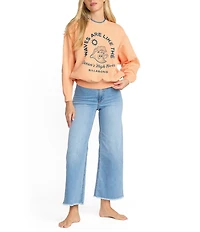 Billabong Time For Kendal Long Sleeve Brushed Fleece Sweatshirt