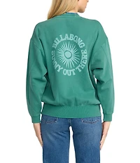 Billabong Time For Kendal Long Sleeve Brushed Fleece Sweatshirt