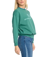 Billabong Time For Kendal Long Sleeve Brushed Fleece Sweatshirt