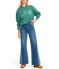 Billabong Time For Kendal Long Sleeve Brushed Fleece Sweatshirt