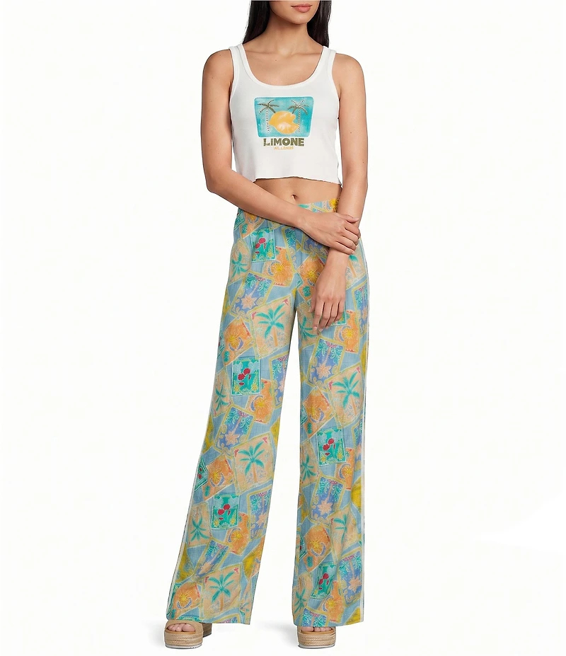 Billabong Tropic Breeze Palazzo Pants