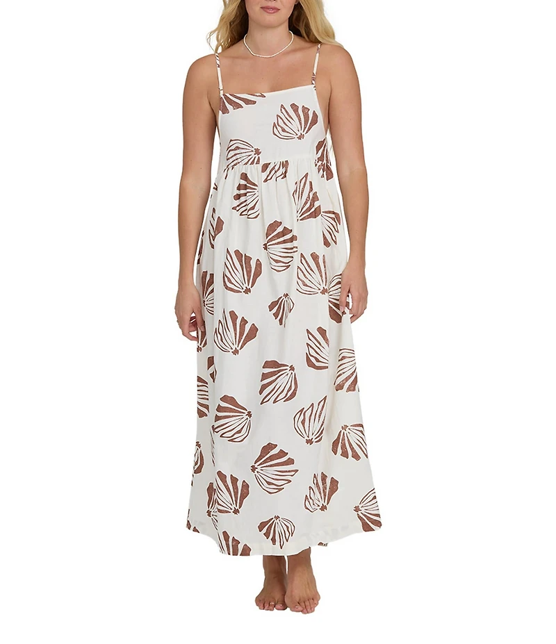Billabong Undone Square Neck Maxi Swim Cover-Up