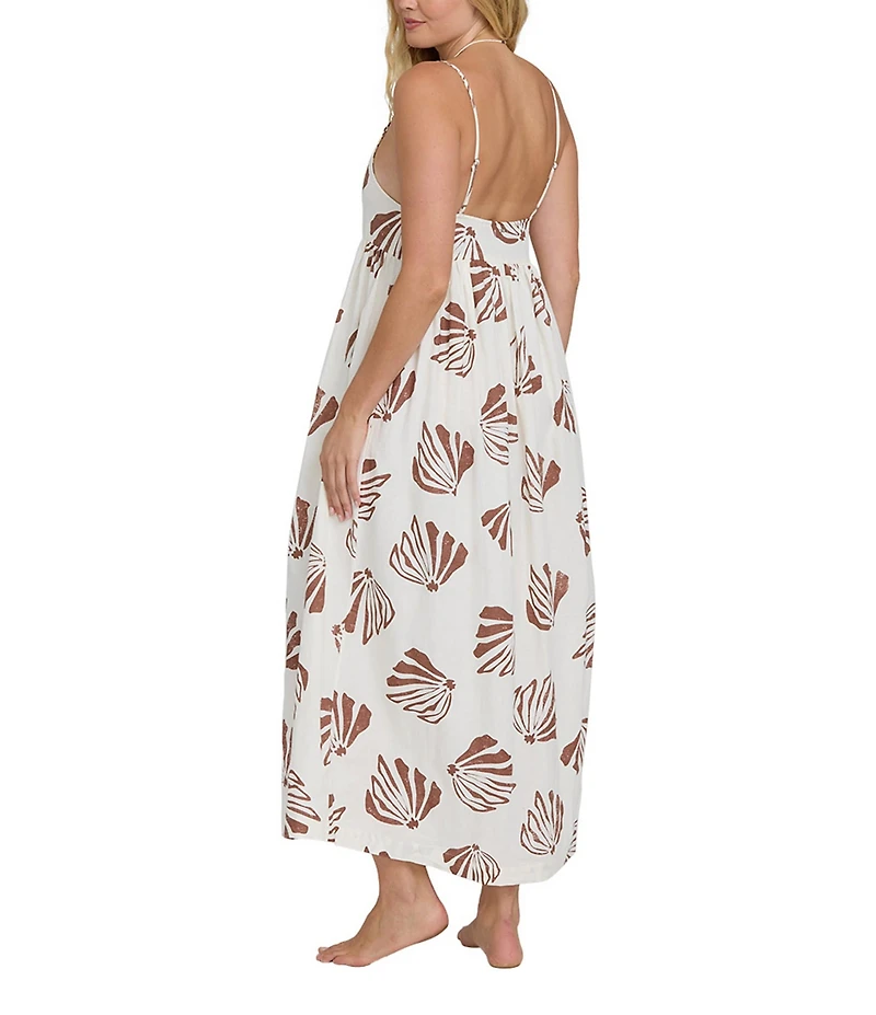 Billabong Undone Square Neck Maxi Swim Cover-Up