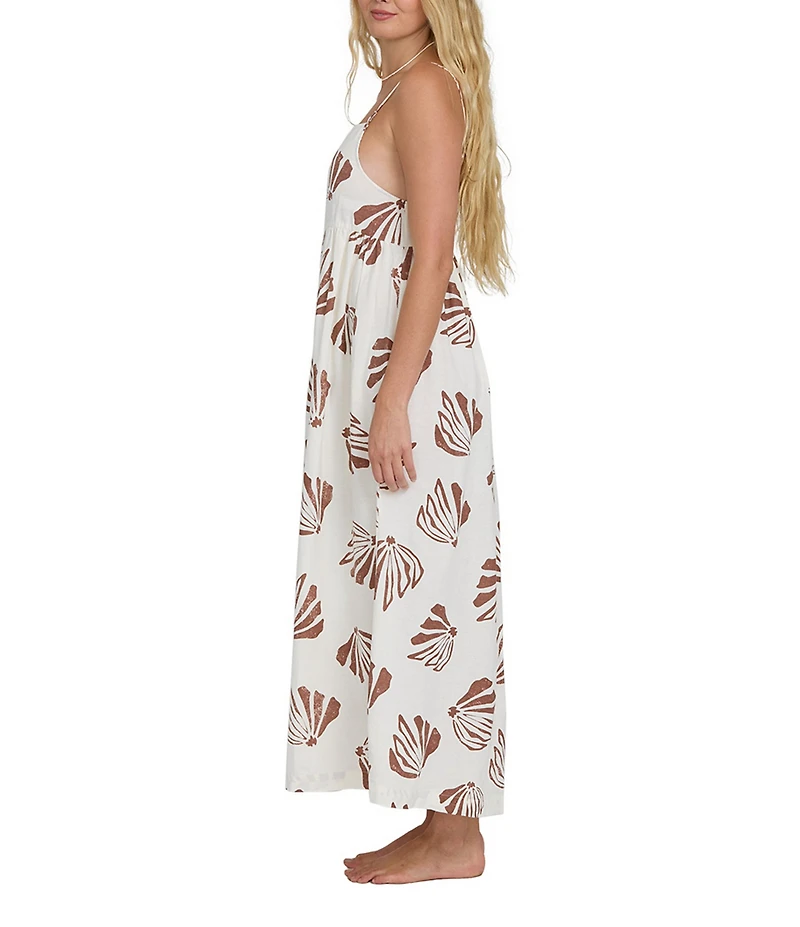 Billabong Undone Square Neck Maxi Swim Cover-Up