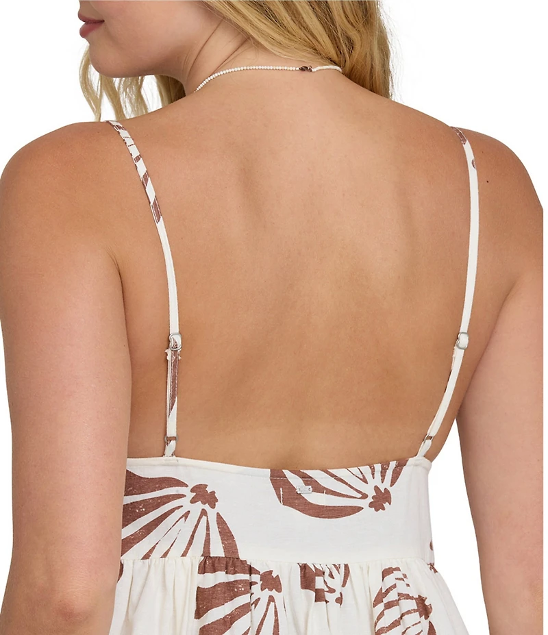Billabong Undone Square Neck Maxi Swim Cover-Up