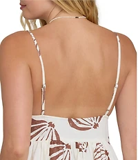 Billabong Undone Square Neck Maxi Swim Cover-Up