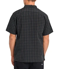 Billabong Vista Plaid Short Sleeve Woven Shirt