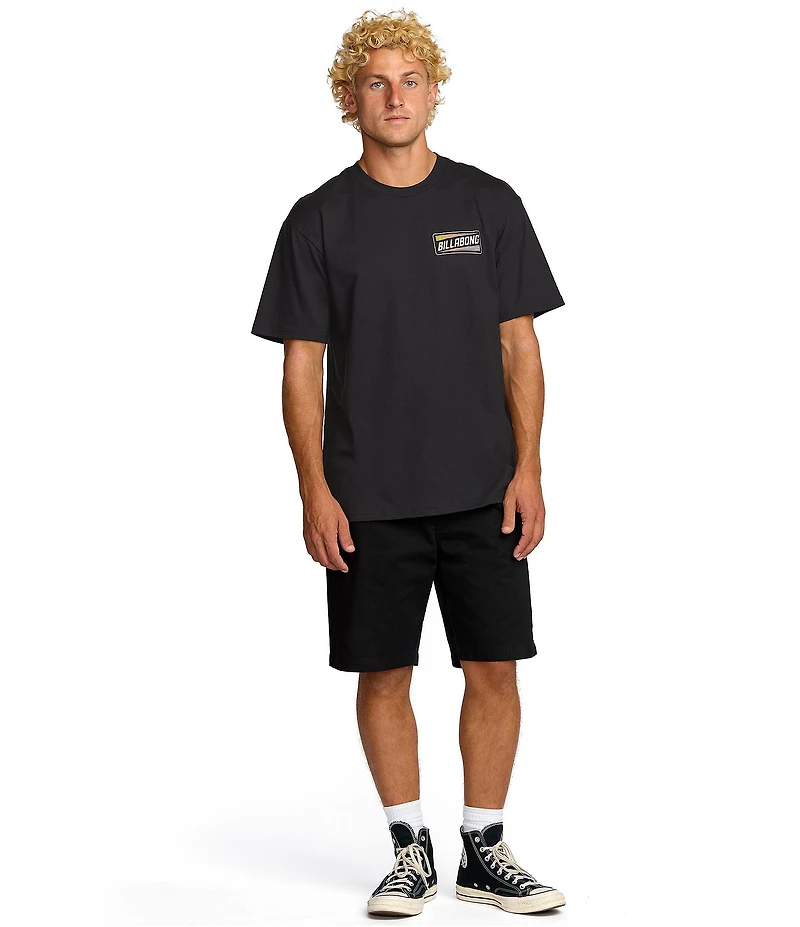 Billabong Walled Logo Short Sleeve T-Shirt