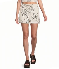Billabong Wanderer Large Flower Print Shorts