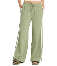 Billabong Wave Stamp Wide Leg Knit Pants