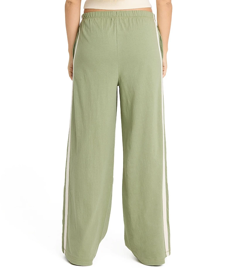 Billabong Wave Stamp Wide Leg Knit Pants