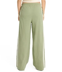 Billabong Wave Stamp Wide Leg Knit Pants