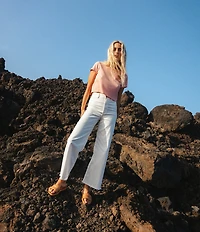 Billabong Wave Trip Short Sleeve Crop Graphic Baby T-Shirt