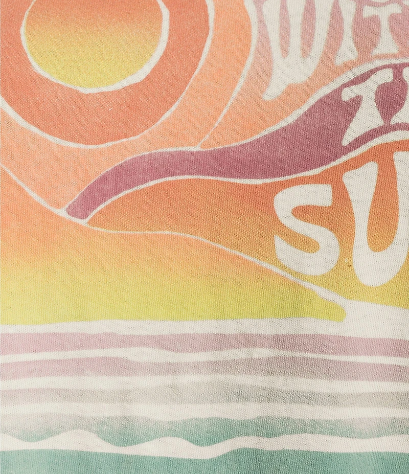 Billabong With The Sun Short Sleeve Graphic T-Shirt