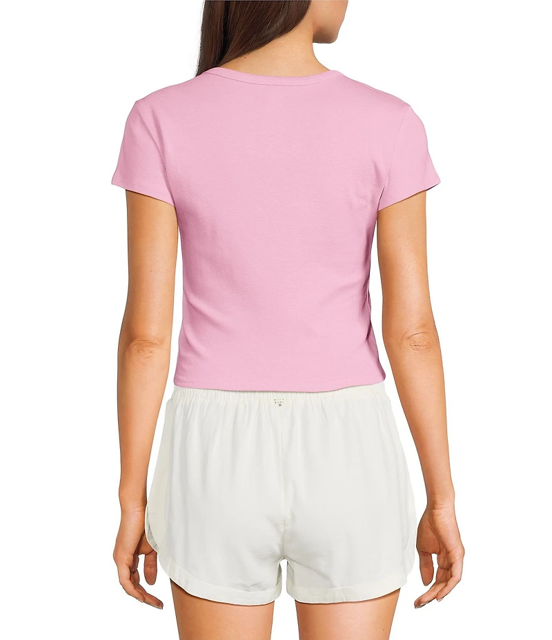 Billabong Wonderful Garden Short Sleeve Cropped T-Shirt