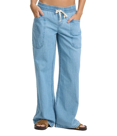 Billabong Zonte Elastic Waist Denim Pants