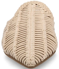 Birdies The Goldfinch 15 Woven Slide Mules