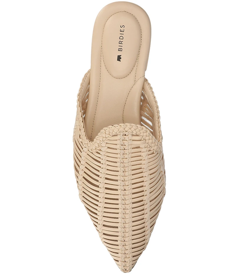 Birdies The Goldfinch 15 Woven Slide Mules