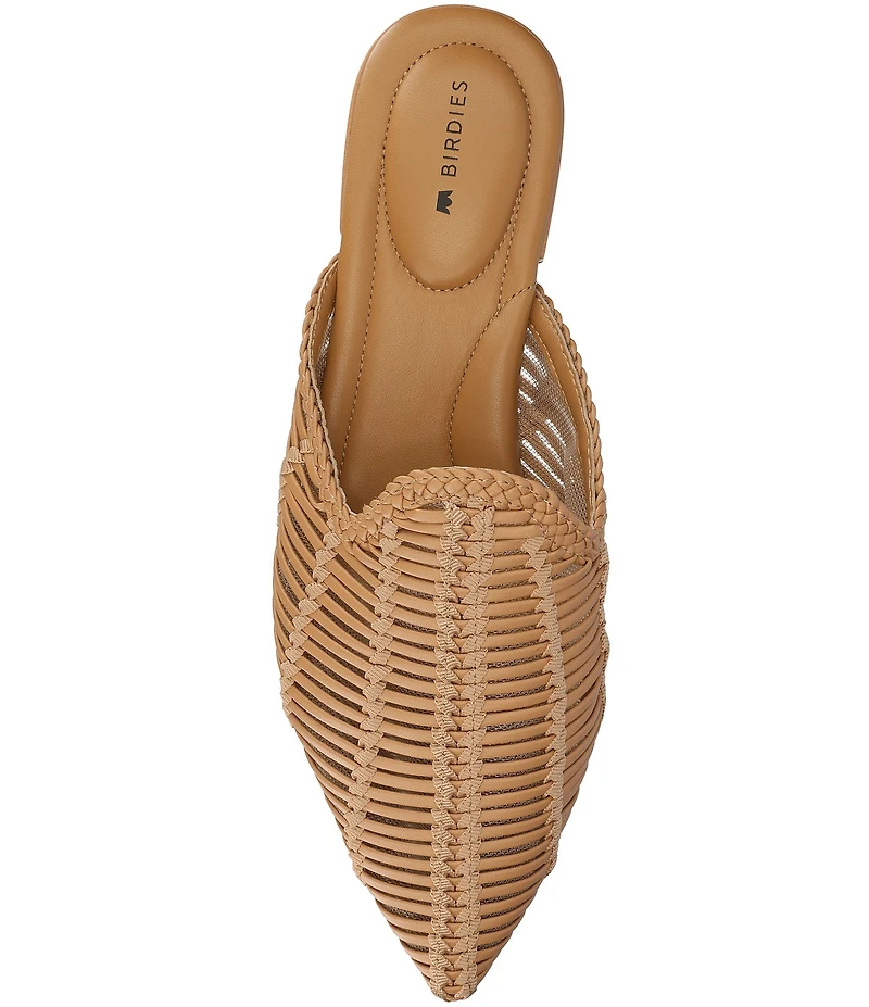 Birdies The Goldfinch 15 Woven Slide Mules