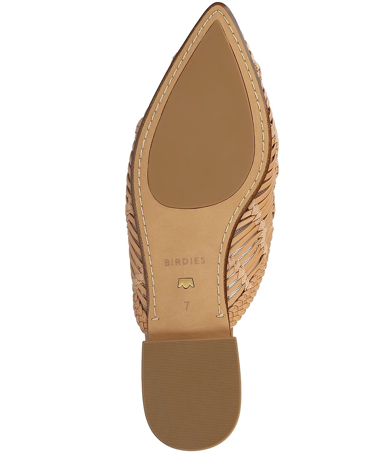 Birdies The Goldfinch 15 Woven Slide Mules