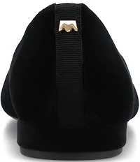 Birdies The Goldfinch 15 Velvet Pointed Toe Dress Flats