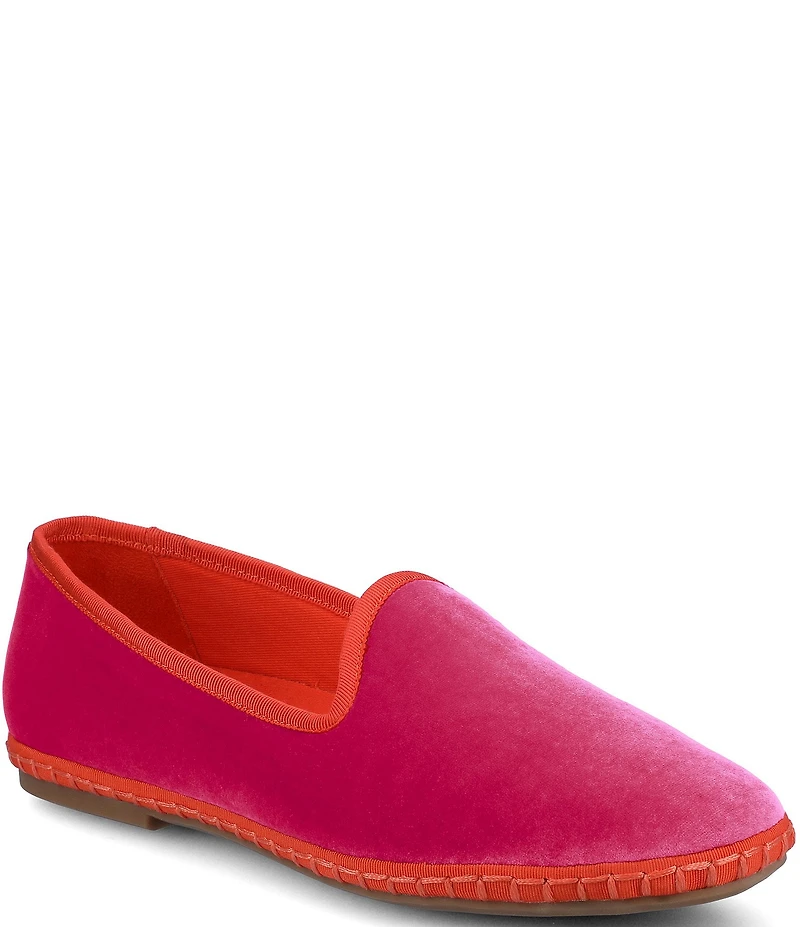 Birdies The Heron Velvet Loafers