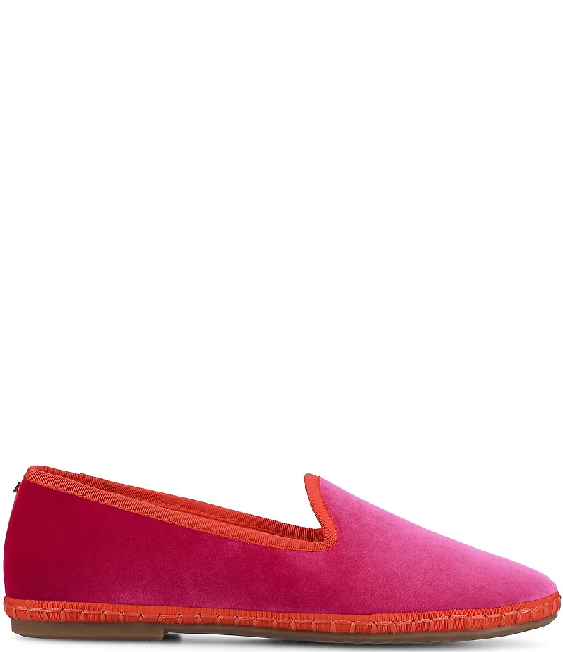 Birdies The Heron Velvet Loafers