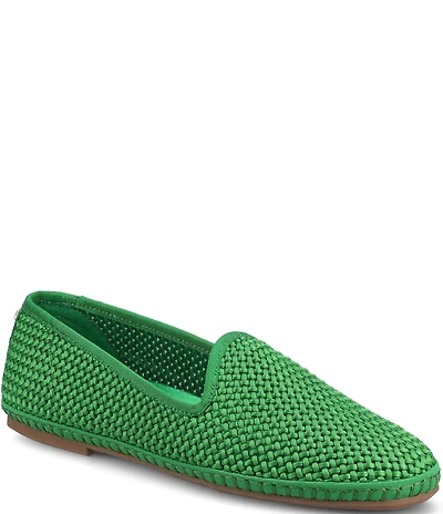 Birdies The Heron Woven Satin Loafers