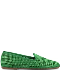 Birdies The Heron Woven Satin Loafers