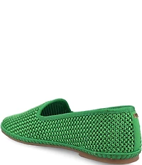 Birdies The Heron Woven Satin Loafers