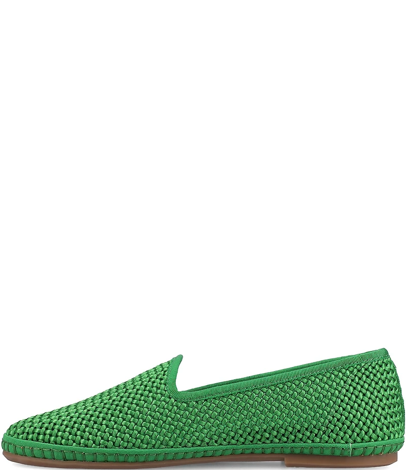 Birdies The Heron Woven Satin Loafers