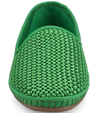 Birdies The Heron Woven Satin Loafers