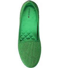 Birdies The Heron Woven Satin Loafers