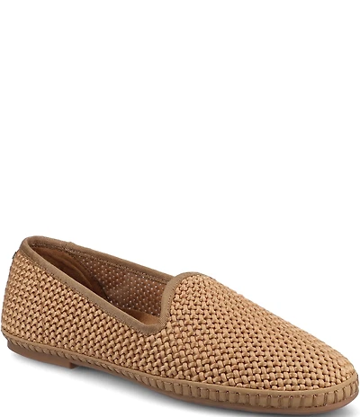 Birdies The Heron Woven Satin Loafers