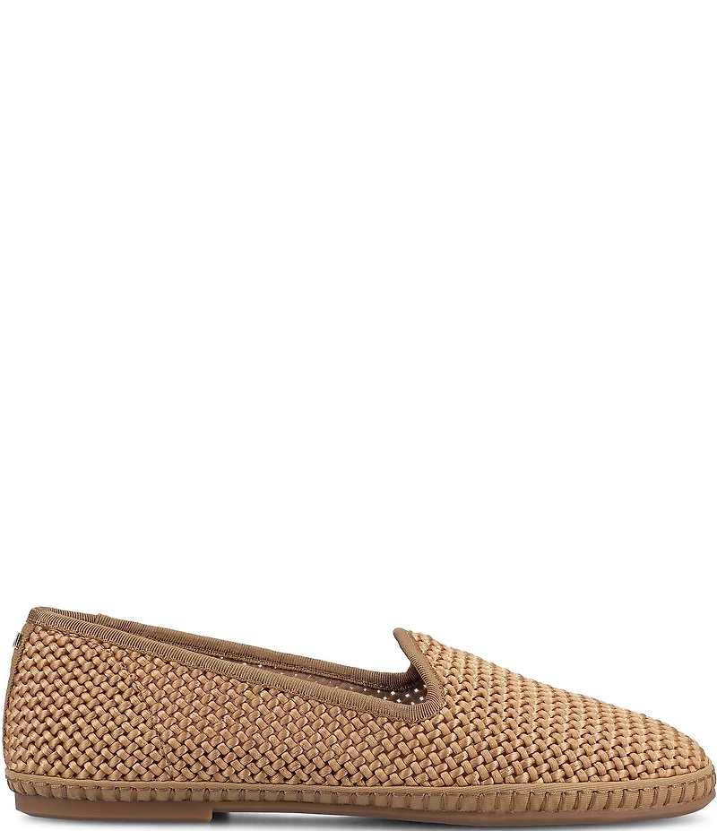 Birdies The Heron Woven Satin Loafers