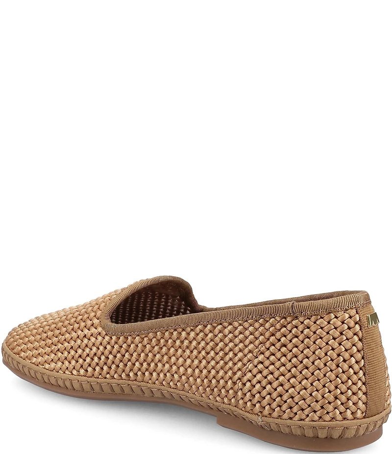 Birdies The Heron Woven Satin Loafers