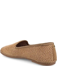 Birdies The Heron Woven Satin Loafers