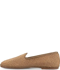 Birdies The Heron Woven Satin Loafers