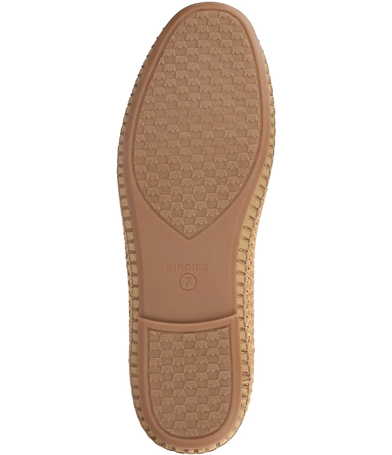 Birdies The Heron Woven Satin Loafers