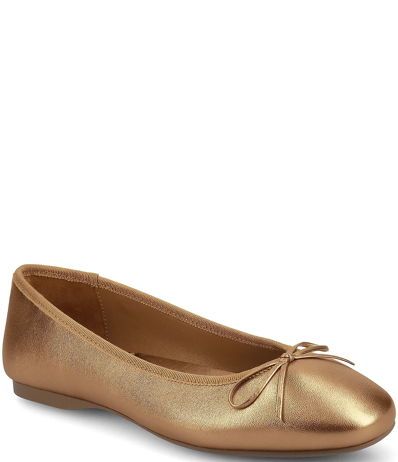 Birdies The Hummingbird Leather Ballet Bow Flats